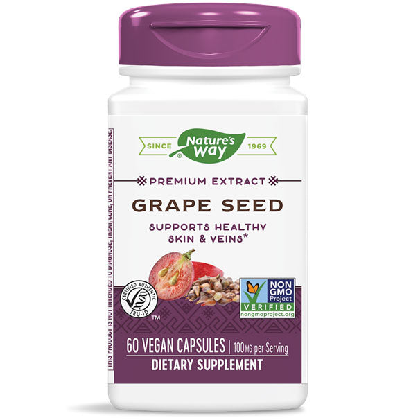 Nature's Way Grape Seed Standardized 60 Capsules