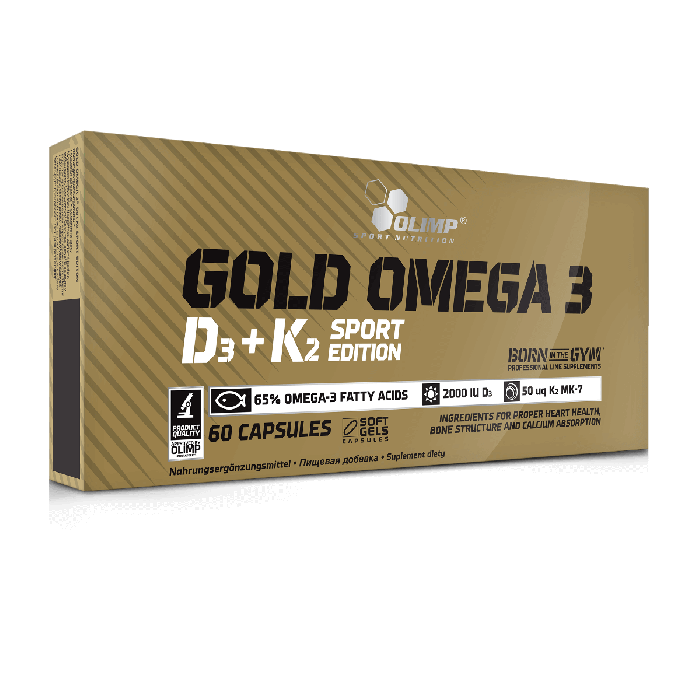 Gold Omega 3 D3 + K2 Sport Edition