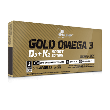 Gold Omega 3 D3 + K2 Sport Edition